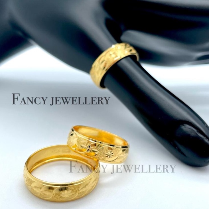 💎💎Fancy Jewellery💎💎 Emas 916 Cincin Rotan Kosong Exclusive Emas 916 tulen Bajet Emas 916