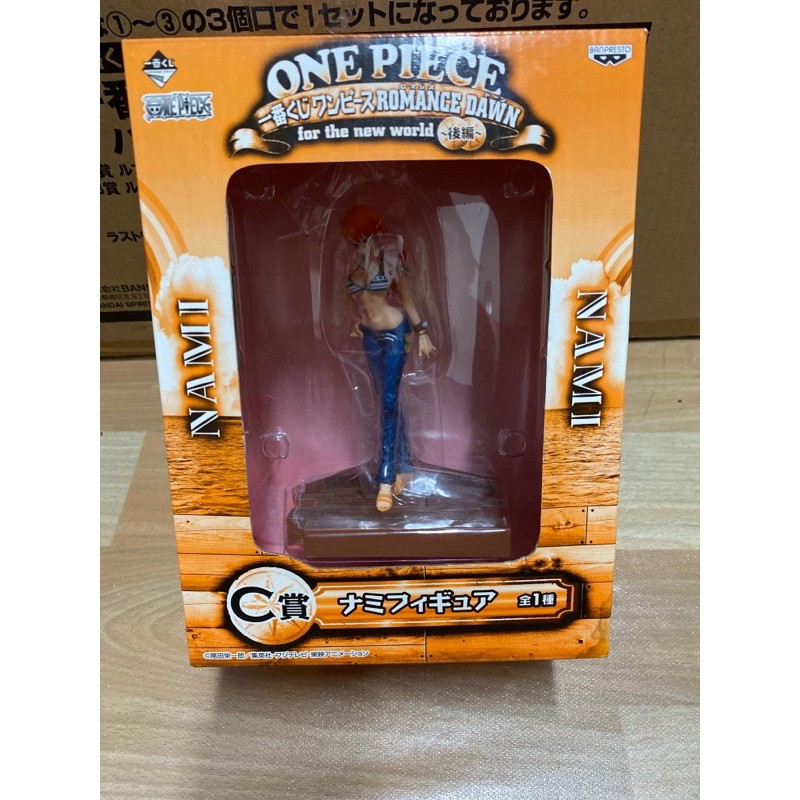 Ichiban Kuji One Piece Romance Dawn For The New World C Prize Nami Gold Toei Shopee Malaysia