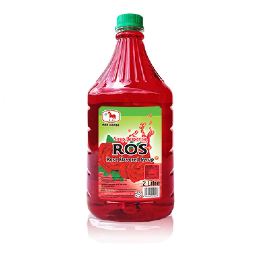 Red Horse Cordial Syrup 2L - ROSE/ORANGE/LYCHEE/ROS/OREN/LAICI