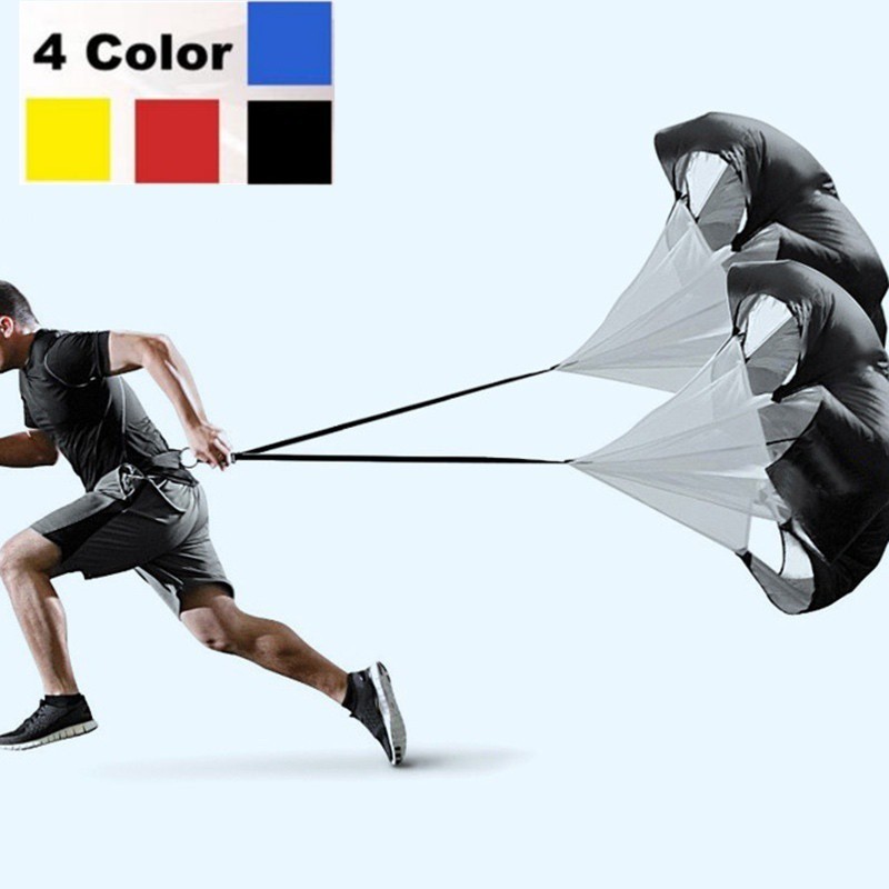 Speed Resistance Training Parachute – Run With Drag For Football/Soccer – 56" Tool