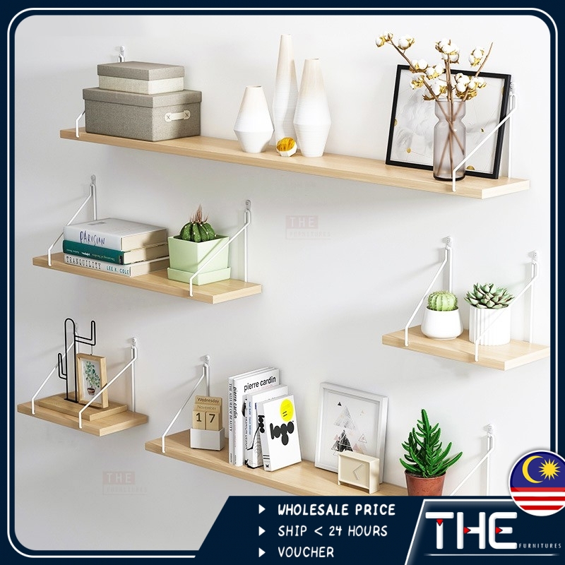 THE Multi Sizes Fashionable Wall Hanging Rack Wall Storage Shelf