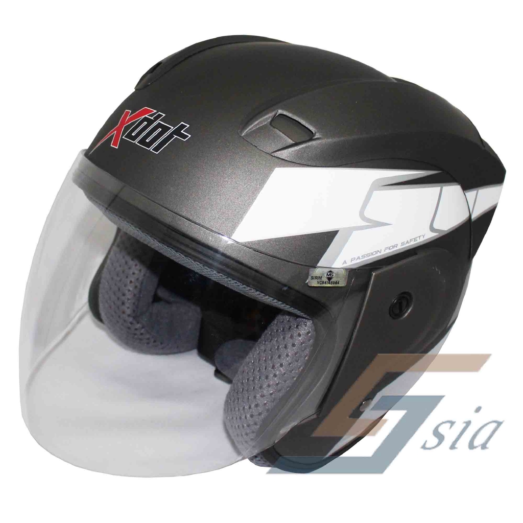 X-Dot G518B Helmet (Matt Antarcite Grey/RT2)