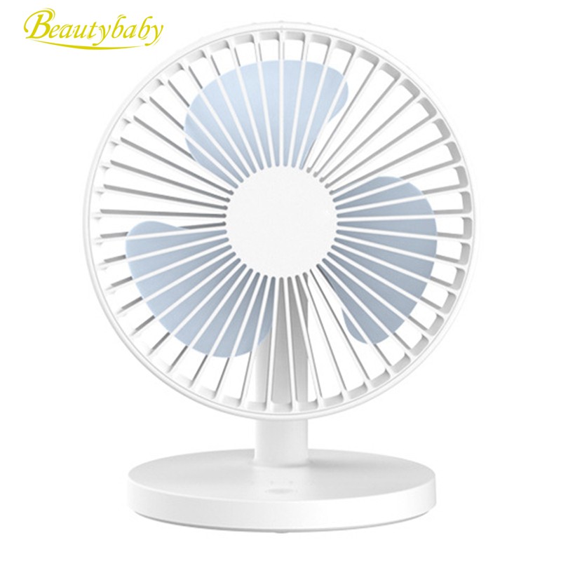 Mini Usb Desk Fan Portable Ultra Quiet Creative Home Office Abs