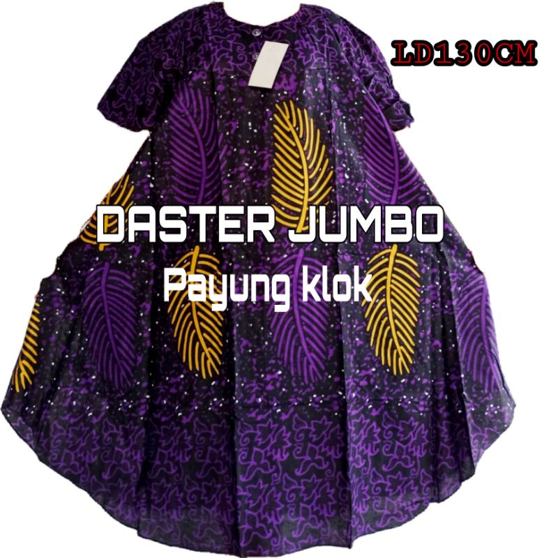JUMBO XXXL Daster ld 130 cm JUMBO Jumbo Daster ld 130 cm super jumbo contemporary daster Daster Dress/