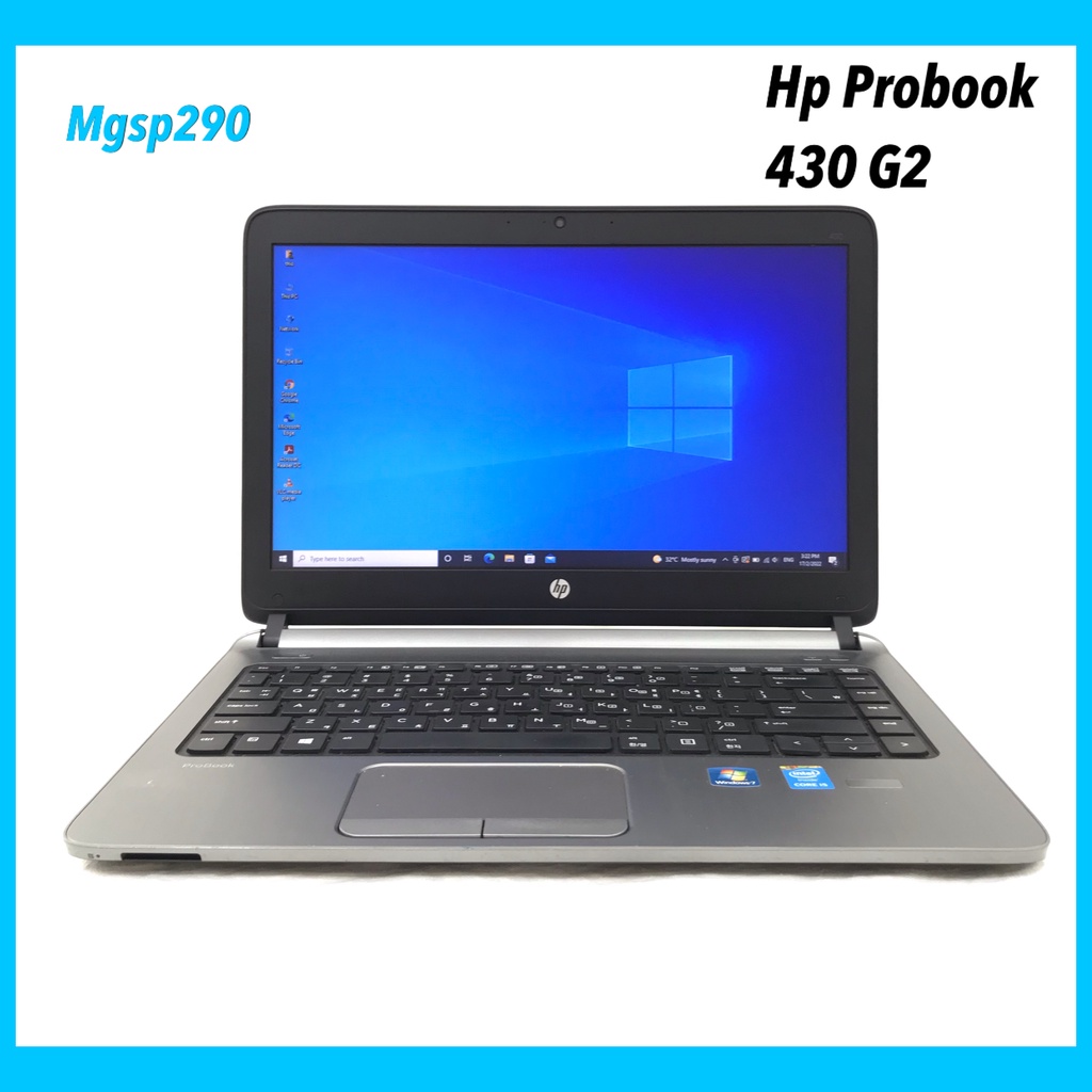 REFUSBISHED NOTEBOOK HP PROBOOK 430 G2 CORE I5-4210U (GEN 4) 1.7GHZ ,4GB DDR3 RAM ,128GB SSD