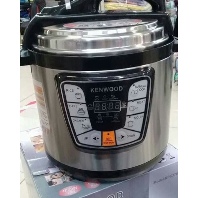 6 0 Litre Kenwood Pressure Cooker Shopee Malaysia