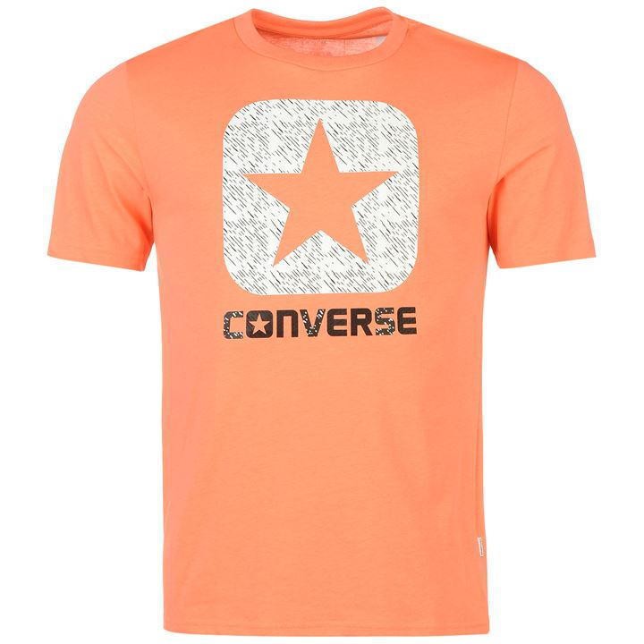 t shirt converse orange