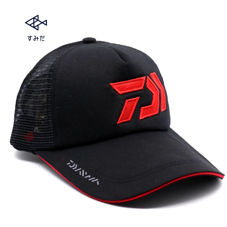 Outdoor DAIWA Fishing Hat Breathable Nets Snapback Cap AntiUV Fisherman Hats Shopee Malaysia