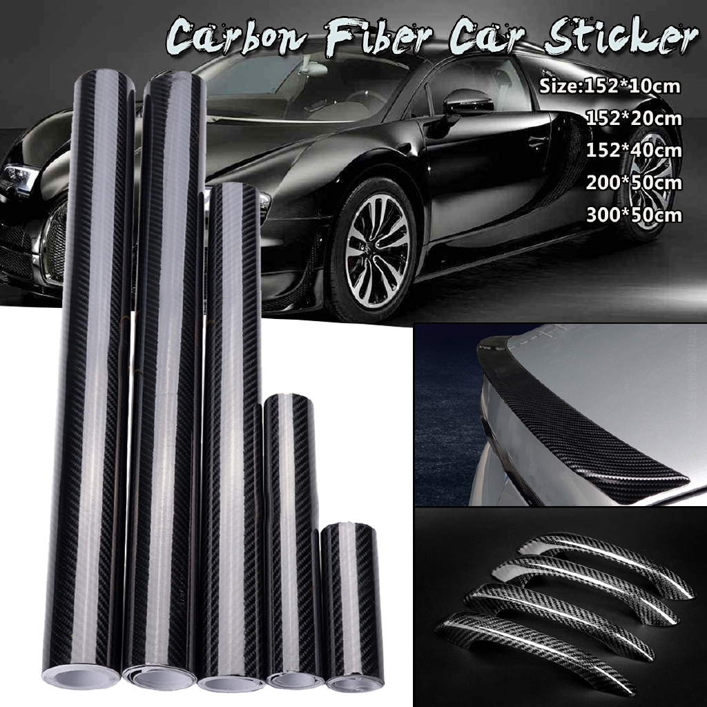 Color Name 5d Black Carbon Size 152x40 Cm High Glossy