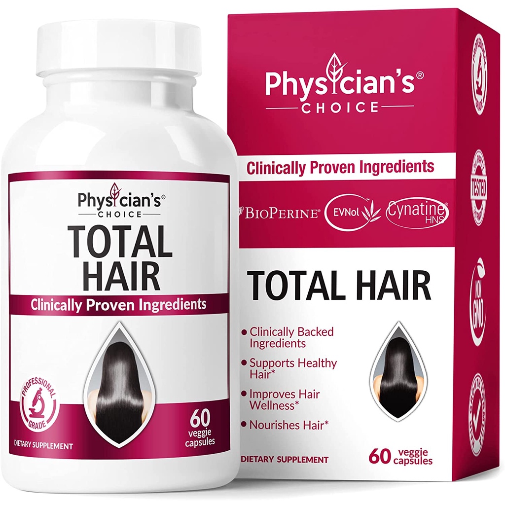 Hair Growth Vitamins (Clinically Proven Ingredients) Award Winning Keratin,  Biotin and More, Proven Hair Vitamins for Faster Healthier Hair Growth -  Hair Loss & Thinning Supplement for Women & Men | Shopee Malaysia