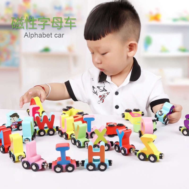 magnetic train set for toddlers