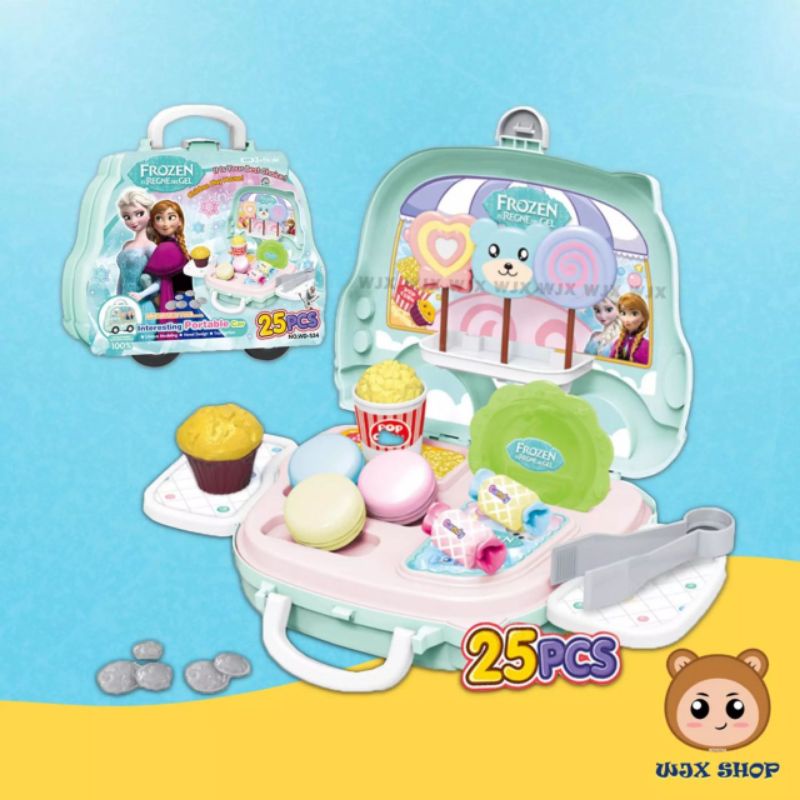 CHILDREN CARTOON TOYS BOX SPONGEBOB KITCHEN SET FROZEN SET MEDICAL SET