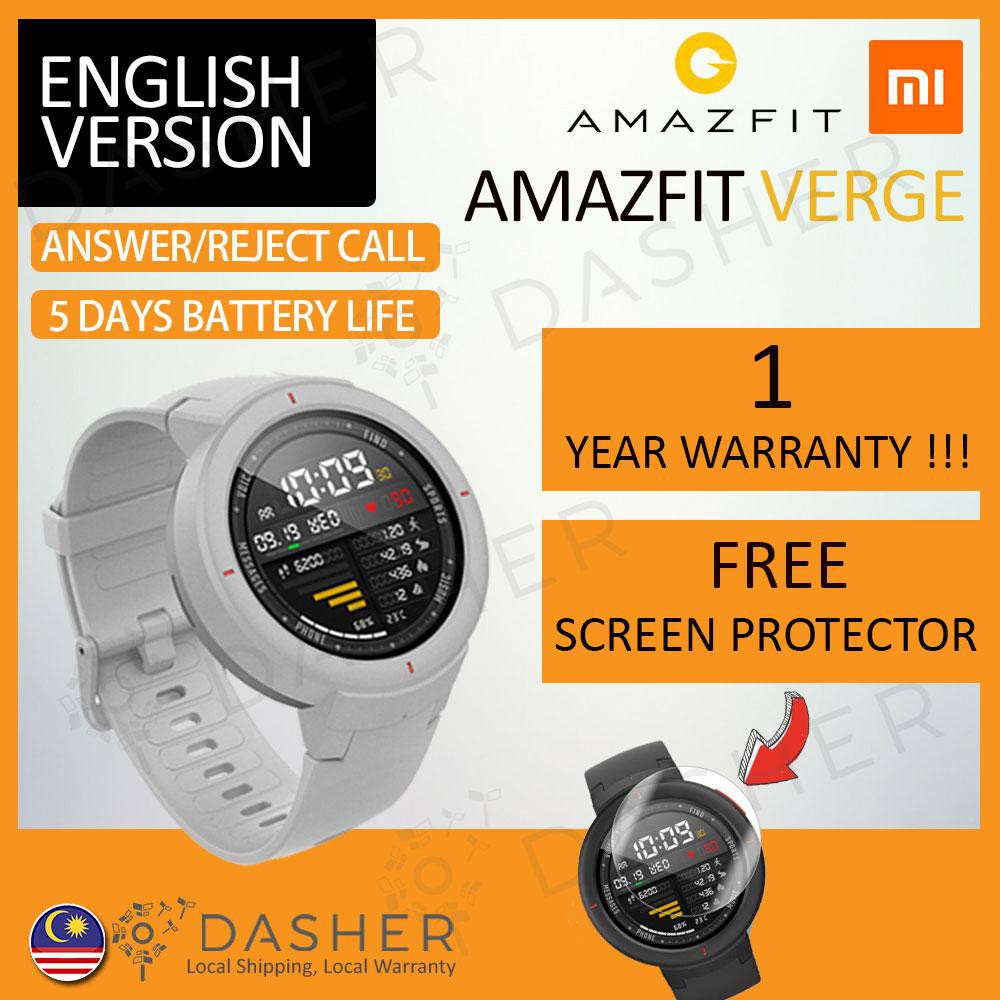 xiaomi mijia amazfit verge smart watch