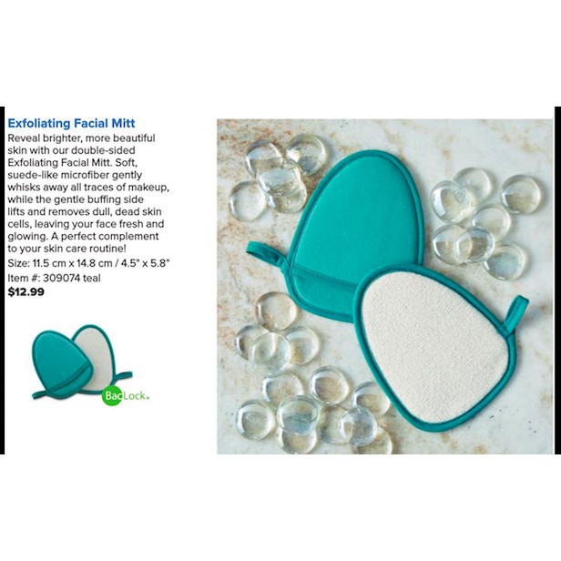 Norwex 2 in 1 Exfoliating Facial Mitt READY STOCK! SHIP WITHIN 24