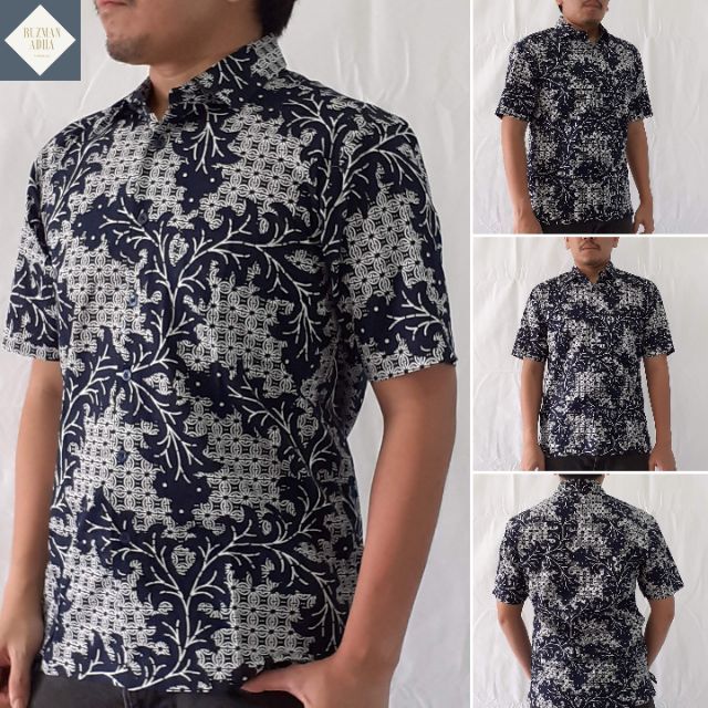  Baju  Batik  Kemeja Batik  Lengan Pendek Short Sleeve Batik  