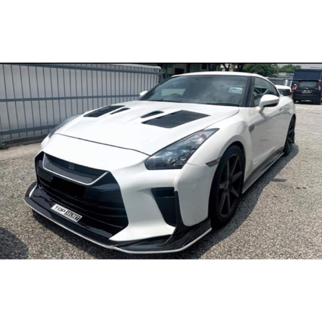 Nissan Skyline Gtr35 R35 Gtr R 35 Top Secret Bodykit Body Kit Front Rear Bumper Side Skirt Lip Diffuser Splitter Spoiler Shopee Malaysia