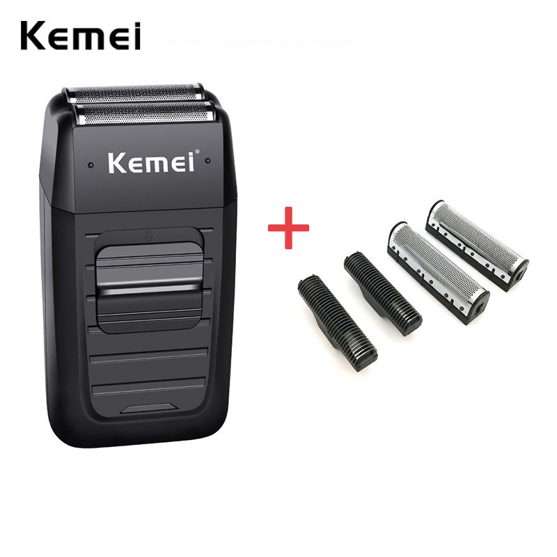 Kemei KM-1102 Electric Shaver Foil Twin Blade Finish Machine Strong Trimmer