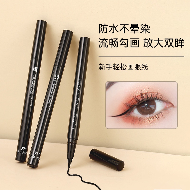 XIXI Eyeliner Pen ,Long Lasting Waterproof Sweat Proof,Color Eyeliner
