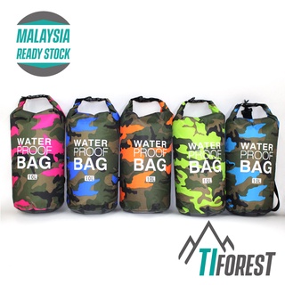 Camo 2L / 5L / 10L/ 20L / 30L Dry Bag Waterproof Diving Bag Travel Waterproof Dry Bag for Camping