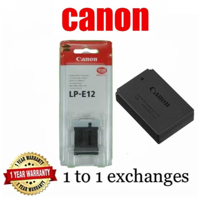 Canon LPE8 Battery For Canon EOS 550D/600D/650D/700D Shopee Malaysia