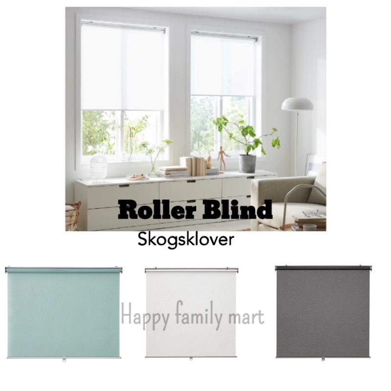 SKOGSKLOVER Curtain Roller blind/Bidai original iikea Shopee Malaysia
