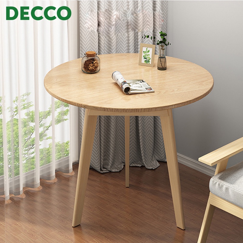 Minimalist Modern Living Room Deco Round Coffee Table Sofa