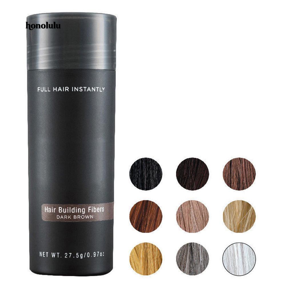 Hon Unisex Hair Building Fibers 9 Colors Hair Loss Solutions Full