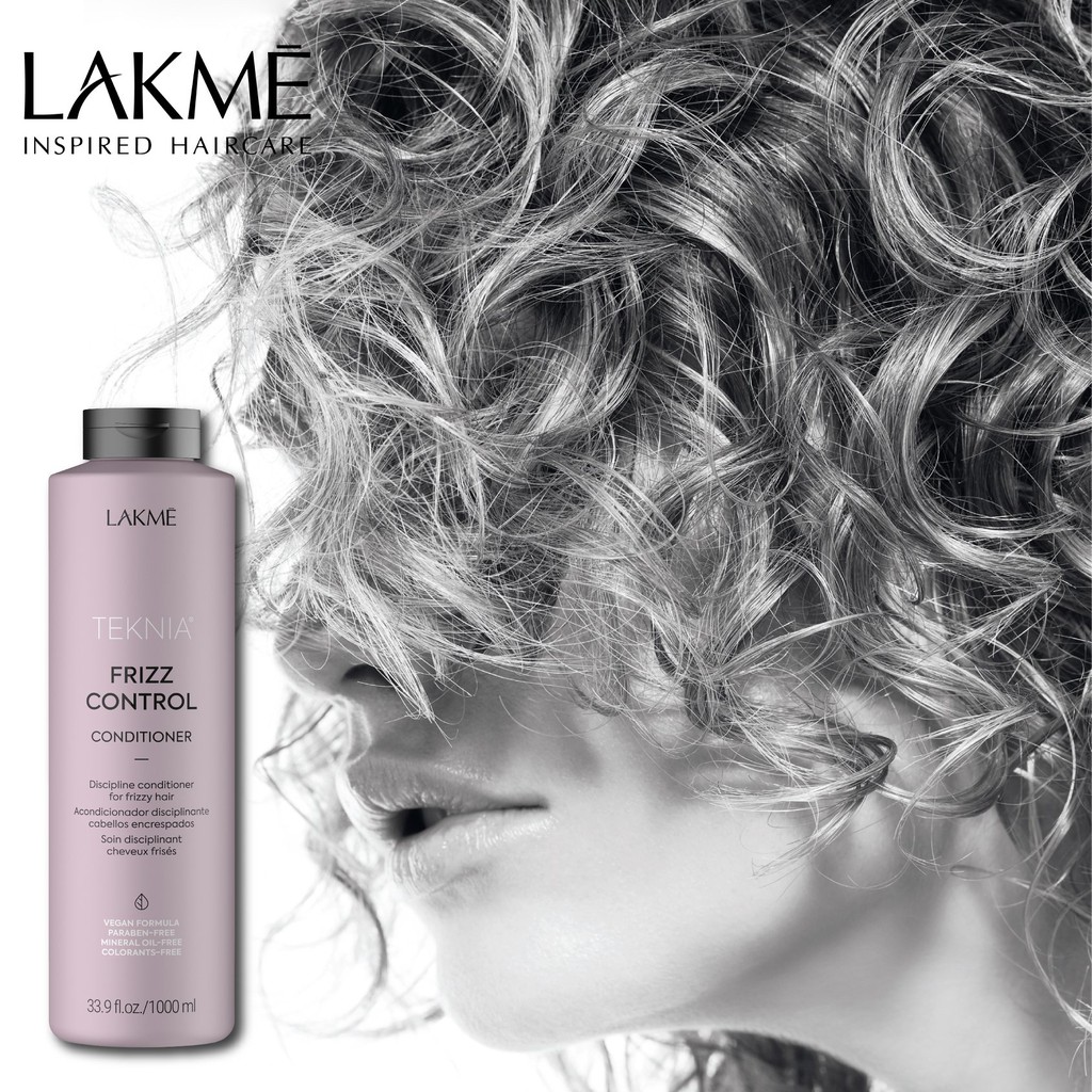 Frizz Control Conditioner Lakme Dry Conditioner For Straight And Curly Hair 1000ml Shopee Malaysia