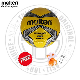 Molten Futsal Ball Tournament Size 4 F9V3200-YS