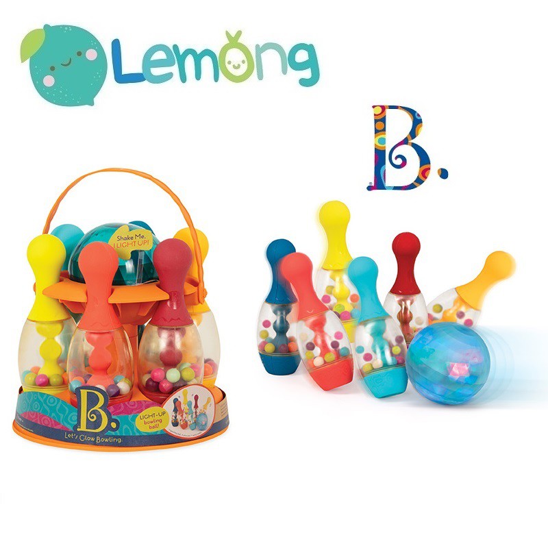 b toys let's glow bowling