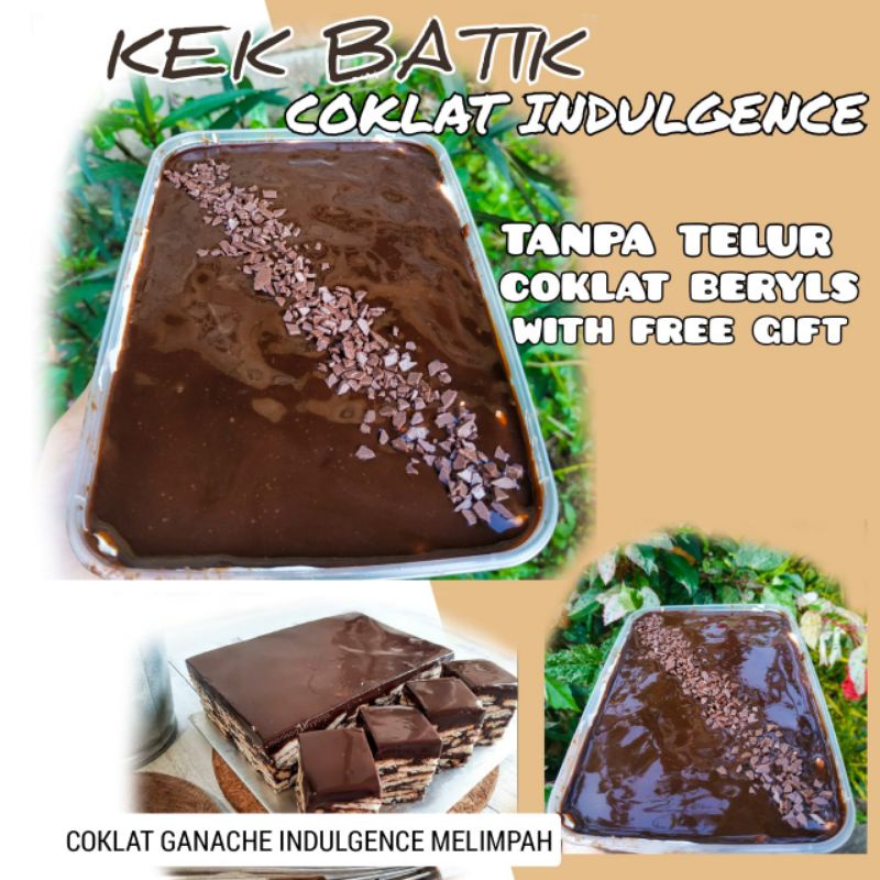Kek Batik Indulgence Coklat Melting Premium Homemade By Kekshah Ready Stock Kek Batik Shopee Malaysia