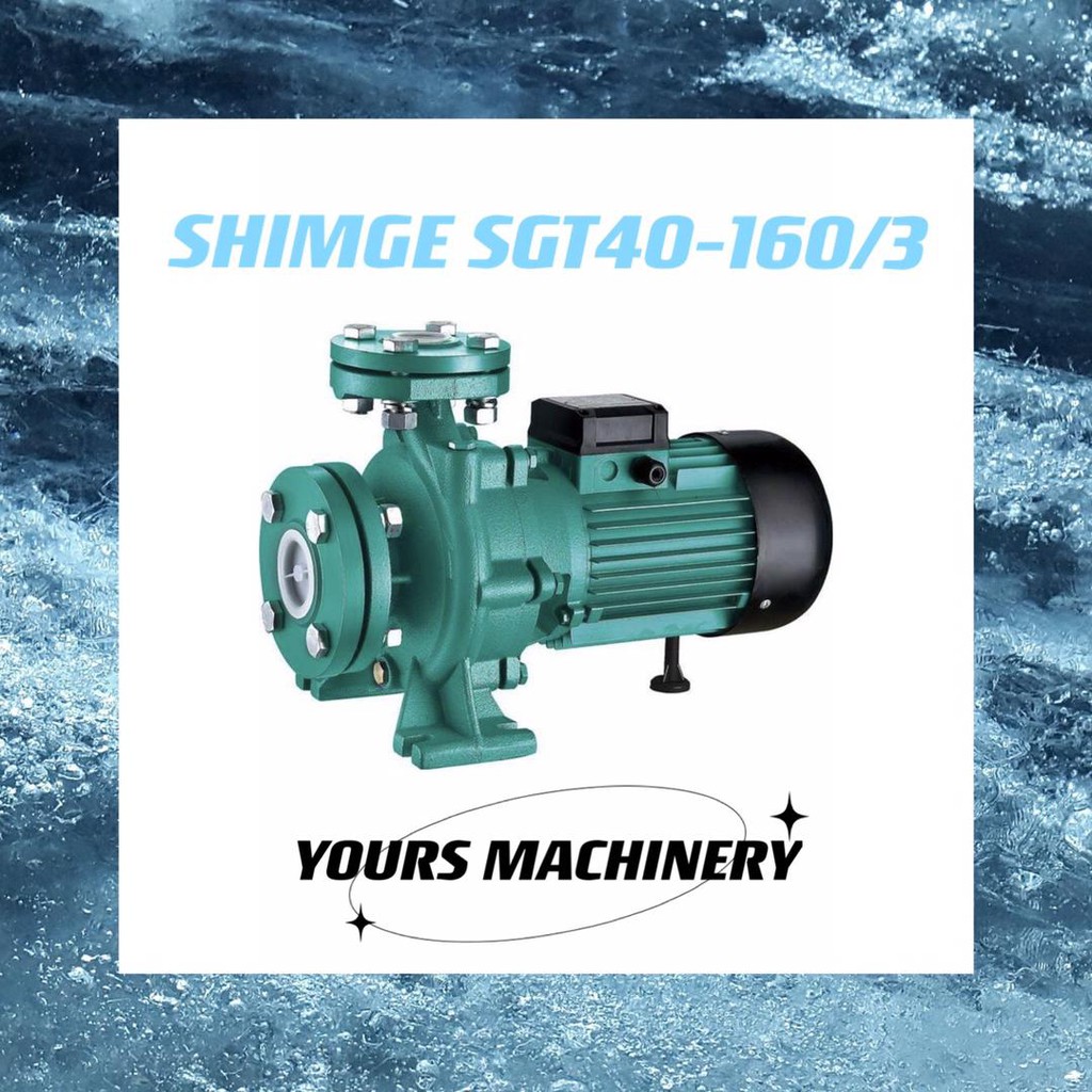 SHIMGE SGT40-160/3 CENTRIFUGAL PUMPS