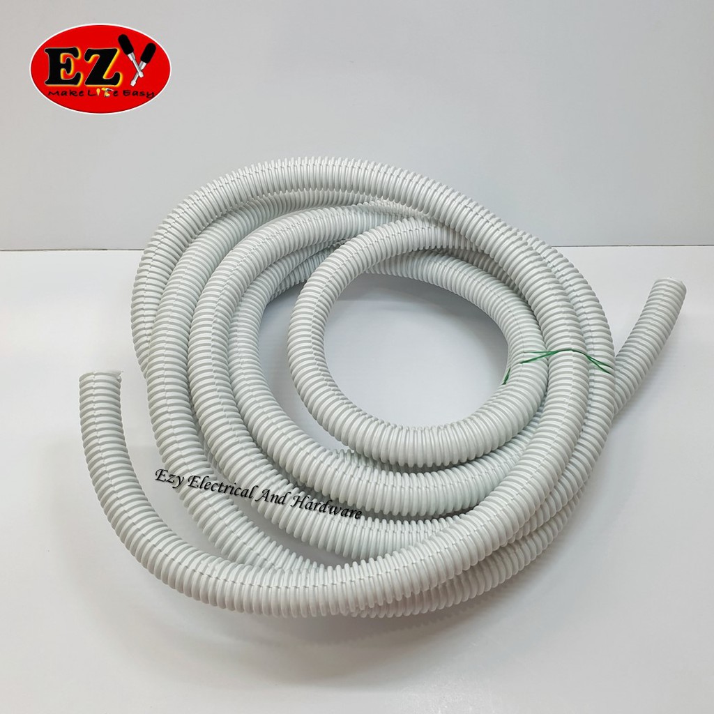 5MTR WIRING PVC FLEXIBLE HOSE 20MM (CONDUIT FLEXIBLE PIPE 3/4