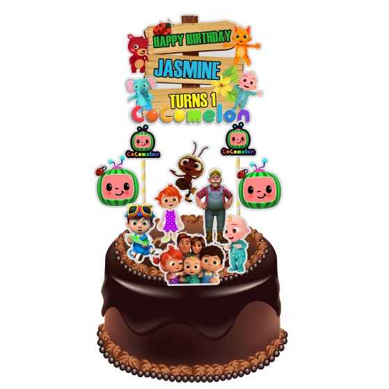 Cocomelon Cake Topper | Shopee Malaysia