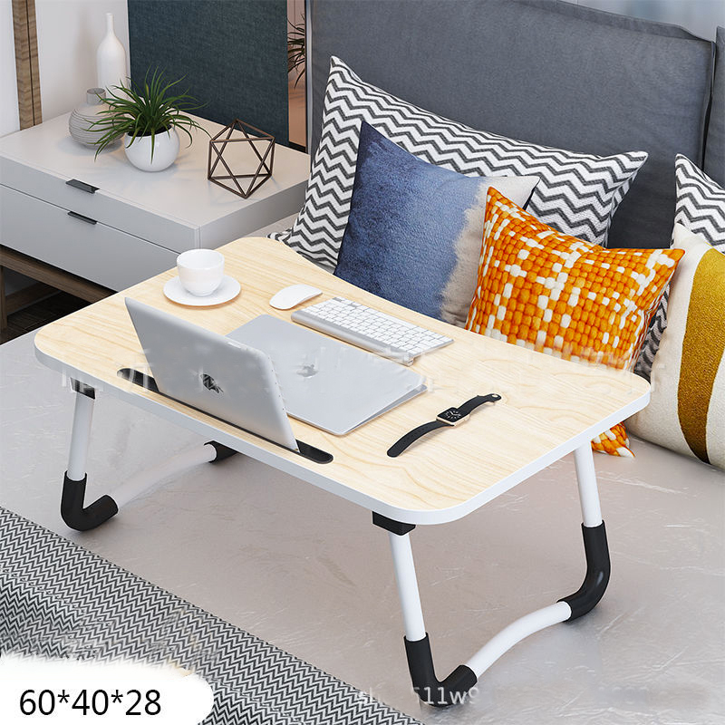 FLT604028 portable folding table with cup and tablet holder