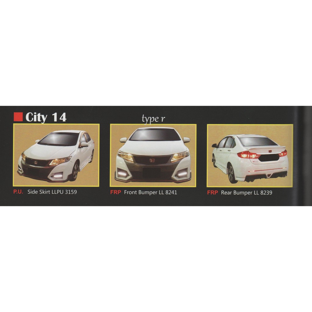 Honda City 14 Type R Bodykit Shopee Malaysia