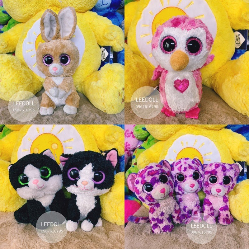 Teddy bear eye glitter brand TY