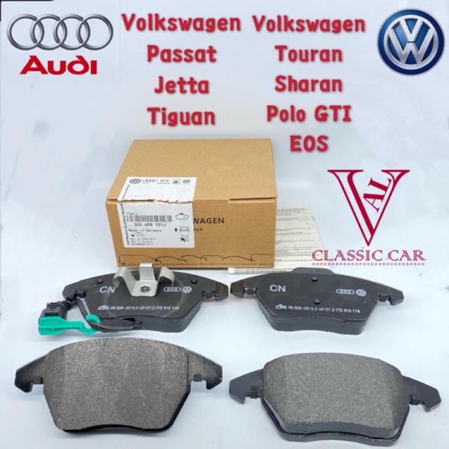 brake pads volkswagen passat