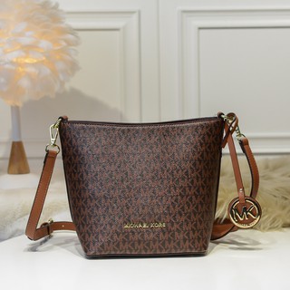 mk leather purse
