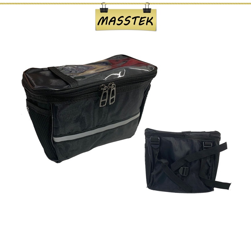 MASSTEK Johor Folding Bike Handlebar Bag Bicycle Bike Front Bag Front
