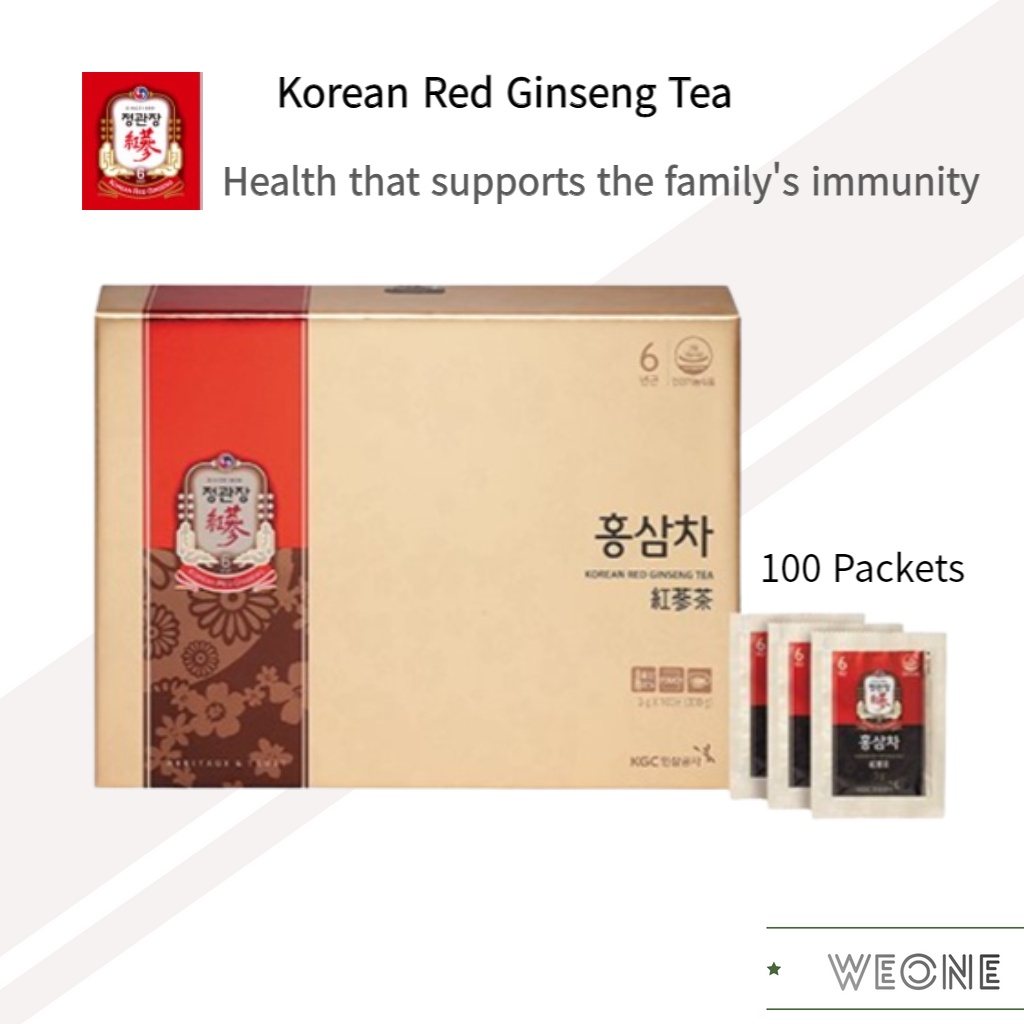 CheongKwanJang Korean Red Ginseng Tea 100 Packets / Natual Energy ...