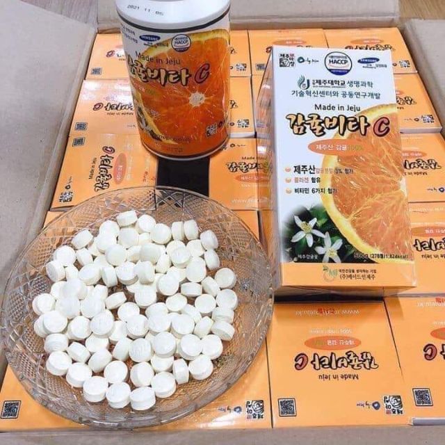 Jeju Korean Vitamin C Supplement 500g Box Genuine Product Shopee