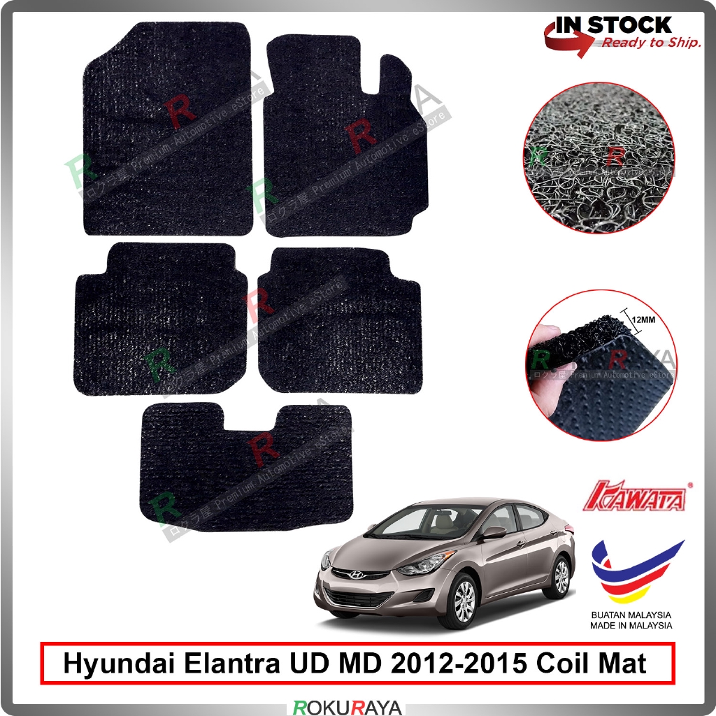 Hyundai Elantra Md Ud 2012 2015 12mm Custom Fit Pre Cut Pvc Coil