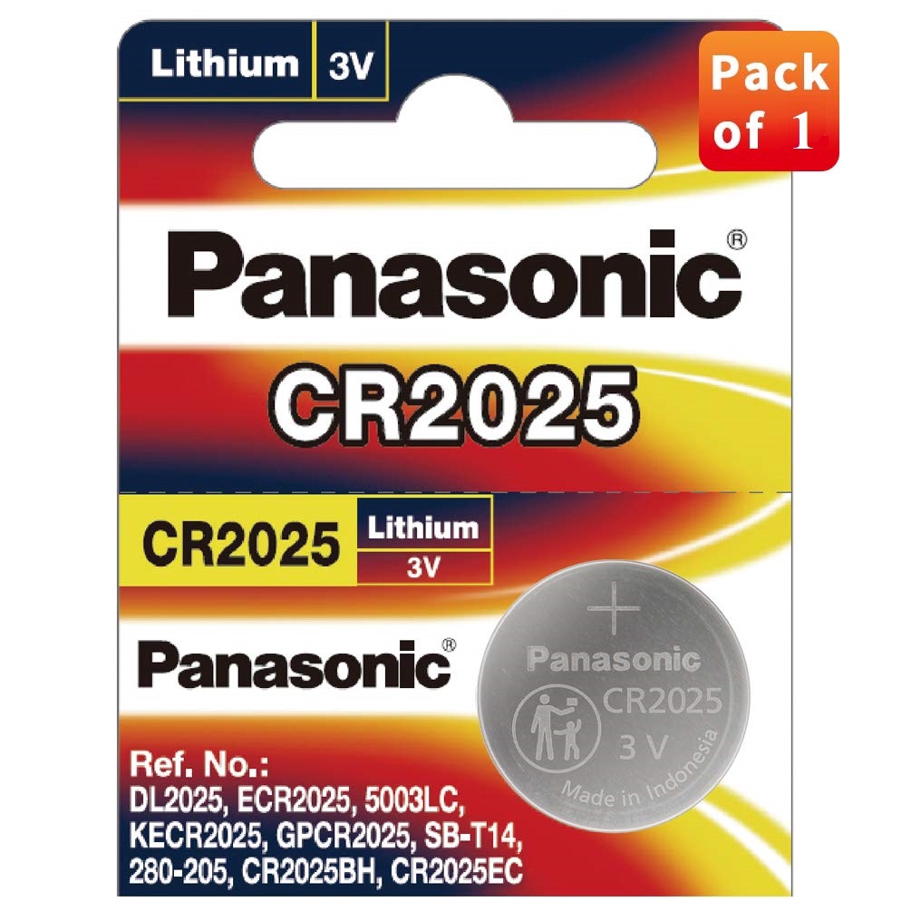 CR2025 Genuine Panasonic Lithium Battery 3V (CR2025/5BE) Shopee Malaysia