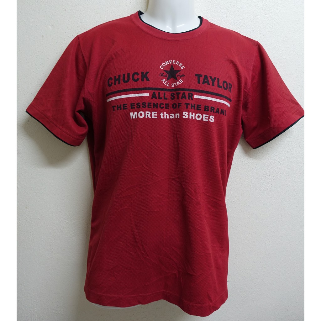 chuck taylor t shirt red