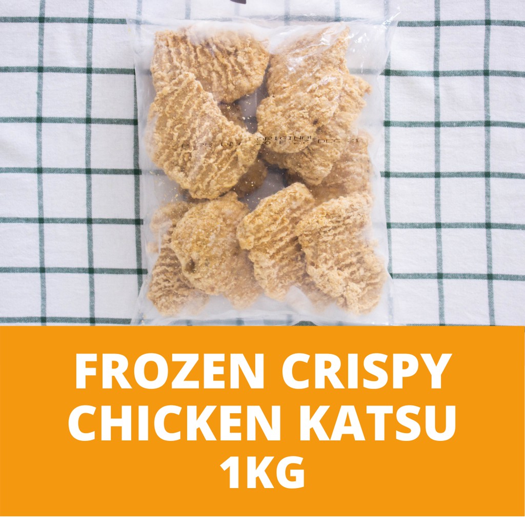 Buy Crispy Chicken Katsu 10 Pcs 1kg 酥炸鸡排 Lox Malaysia Japanese Frozen Chicken Chop Ayam Katsu Seetracker Malaysia