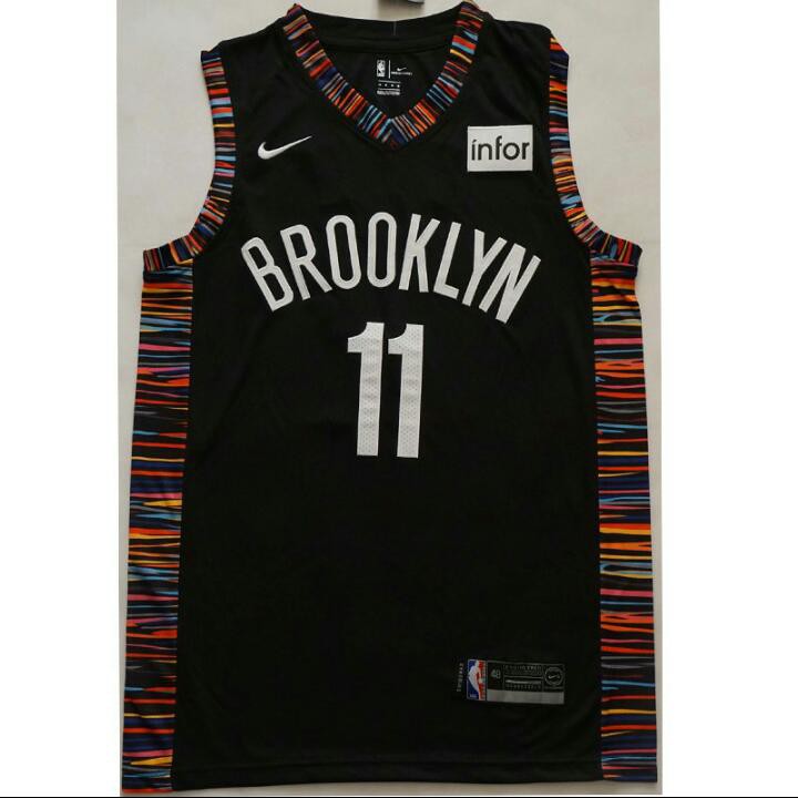 [READY STOCK] NBA Jersey Brooklyn Net #11 Kryrie Iriving Black Raibow ...