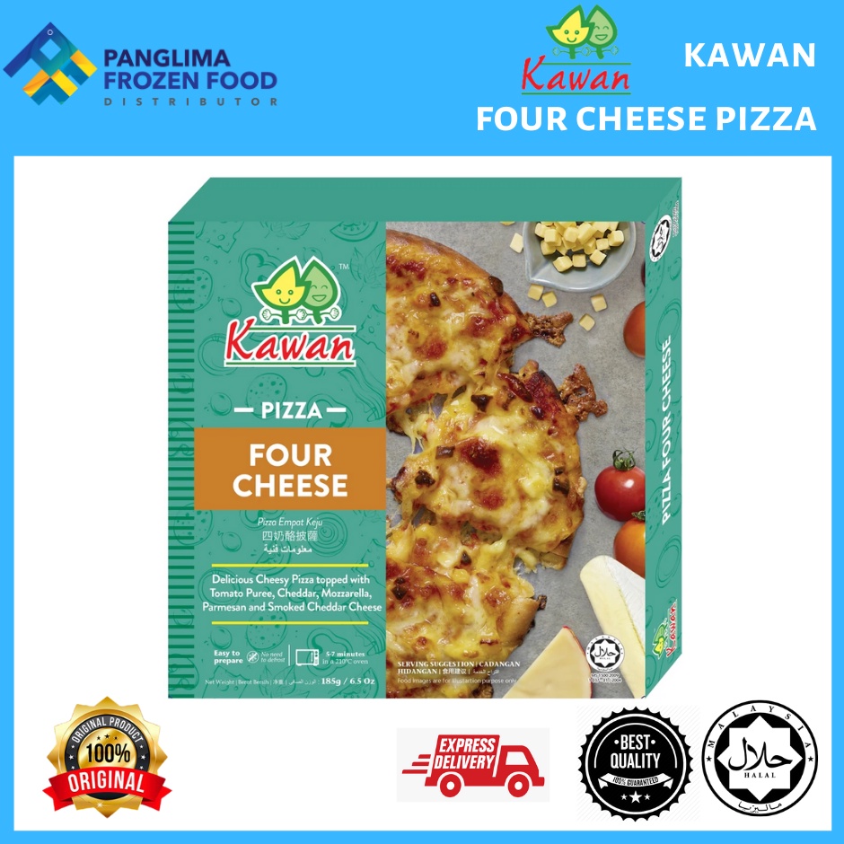 KAWAN FOUR CHEESE PIZZA 185G [KLANG VALLEY ONLY]