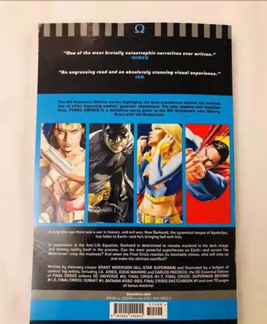 Comic Book] DC Comics - Final Crisis (DC Essential Edition) (480 pages)  (April 9, 2019) | Shopee Malaysia