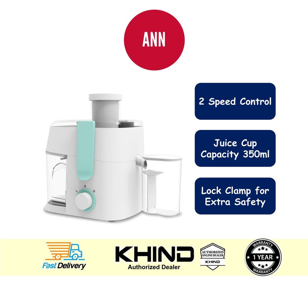 ➂◼Khind JE300 Healthy Juice Extractor Juicer Mesin Buah Mesin Jus Buah JE-300 with Good Packing 果汁机 榨汁机